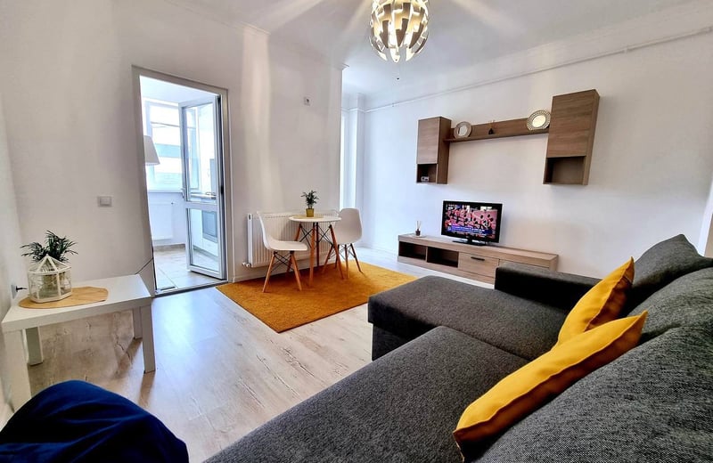 Rent of a bright freshly renovated 1-room apartment, Chiajna, Sector 6, Bucharest, Romania